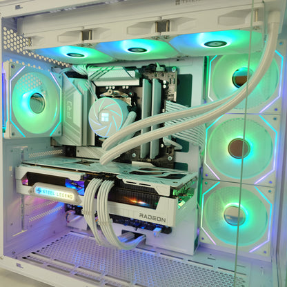 ELECTRO - FROST - RYZEN 5 7500F / 32GB RAM / RX 9070